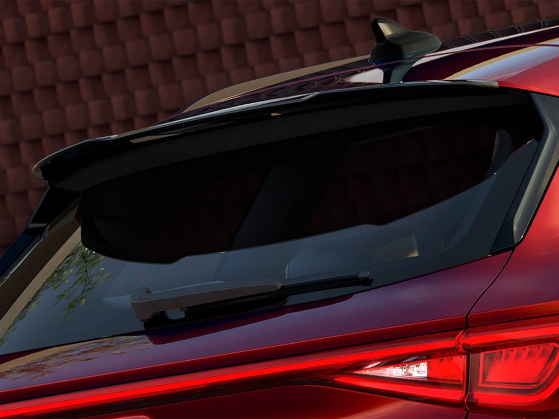 Black Roof Spoiler