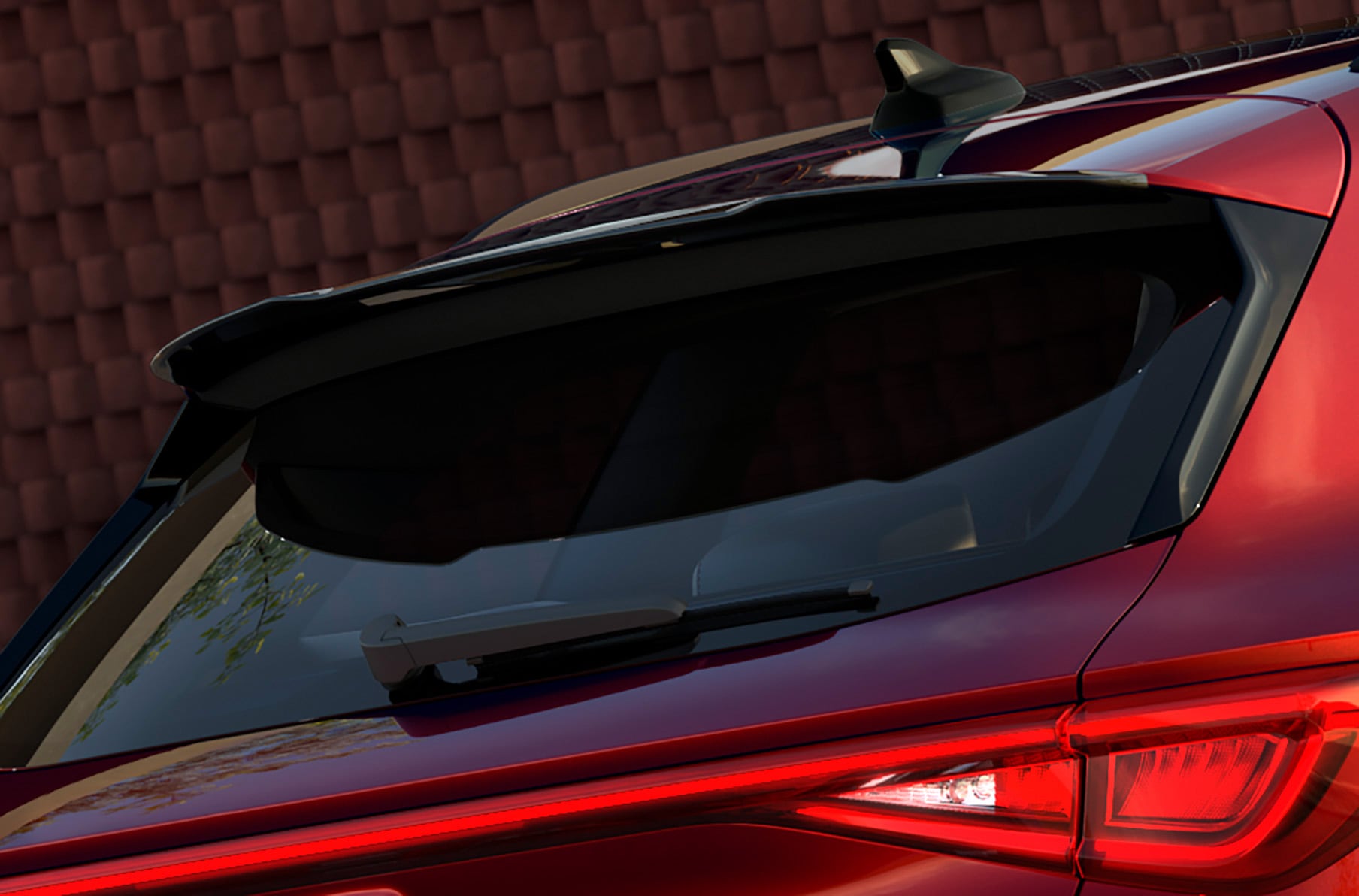 Black Roof Spoiler