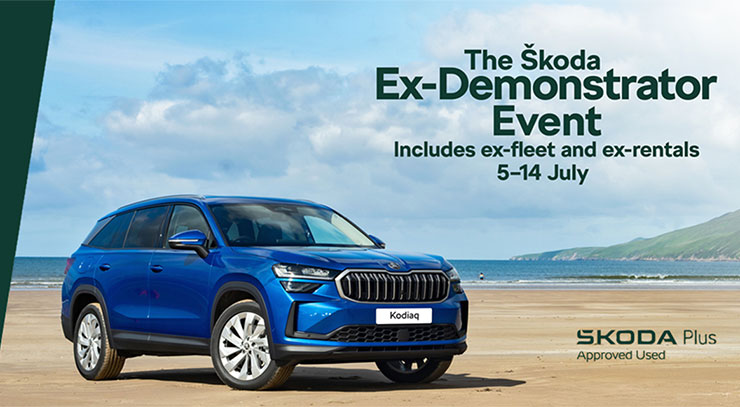 The Škoda Ex-Demonstrator Event ends 14th July 2025