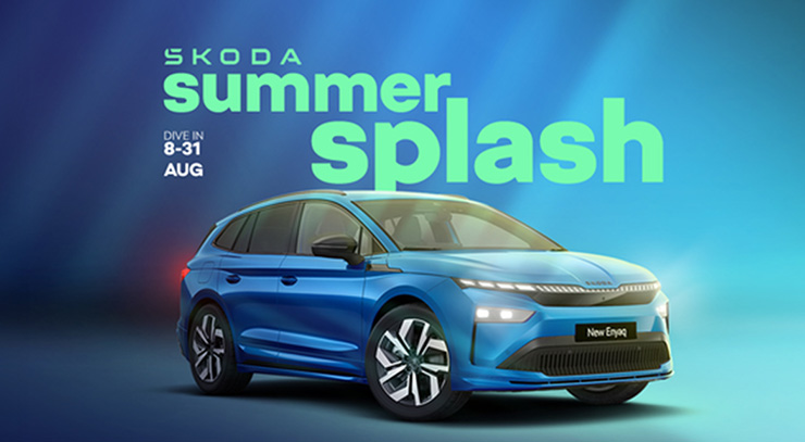 Summer Splash Enyaq SE L 60 63kWh 150kW